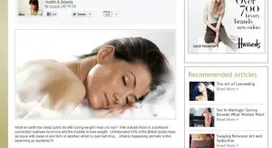 Arab women press RE Beauty Sleep