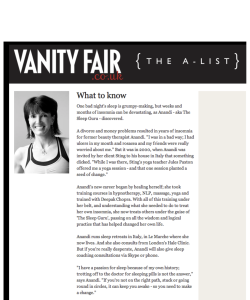 Vanity Fair screen shot