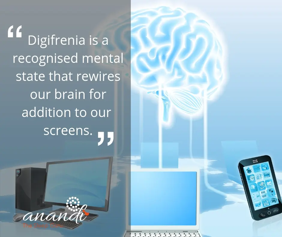 Digifrenia is a recognised mental state that rewires our brain to phone addiction and screen addiction