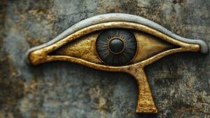 Pineal Gland representation - eye of Horus